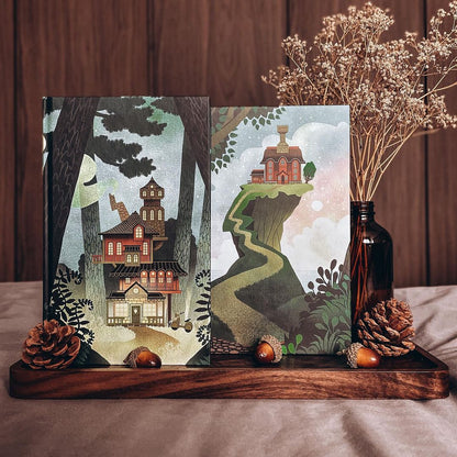 The House In the Cerulean Sea and Under the Whispering Door by TJ Klune (Illumicrate Exclusive)